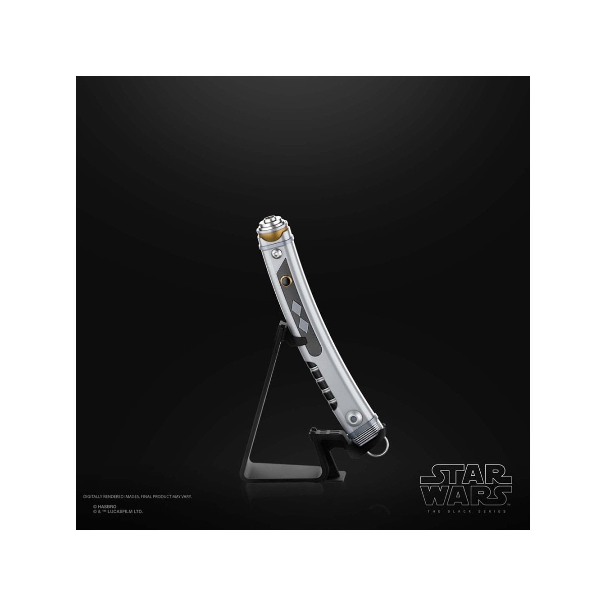 Hasbro - Ahsoka Tano Sable láser Force Fx - Negro Serie Réplica Elite