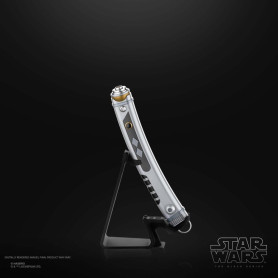 Hasbro - Ahsoka Tano Sable láser Force Fx - Negro Serie Réplica Elite