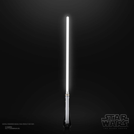 Hasbro - Ahsoka Tano Sable láser Force Fx - Negro Serie Réplica Elite