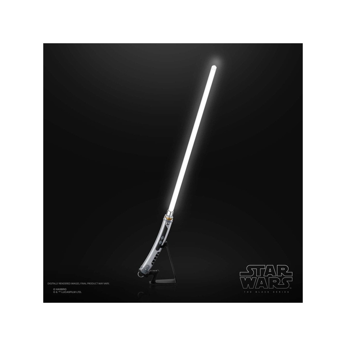 Hasbro - Ahsoka Tano Sable láser Force Fx - Negro Serie Réplica Elite