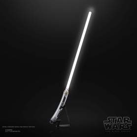 Hasbro - Ahsoka Tano Sable láser Force Fx - Negro Serie Réplica Elite