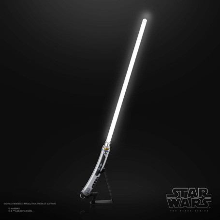 Hasbro - Ahsoka Tano Sable láser Force Fx - Negro Serie Réplica Elite