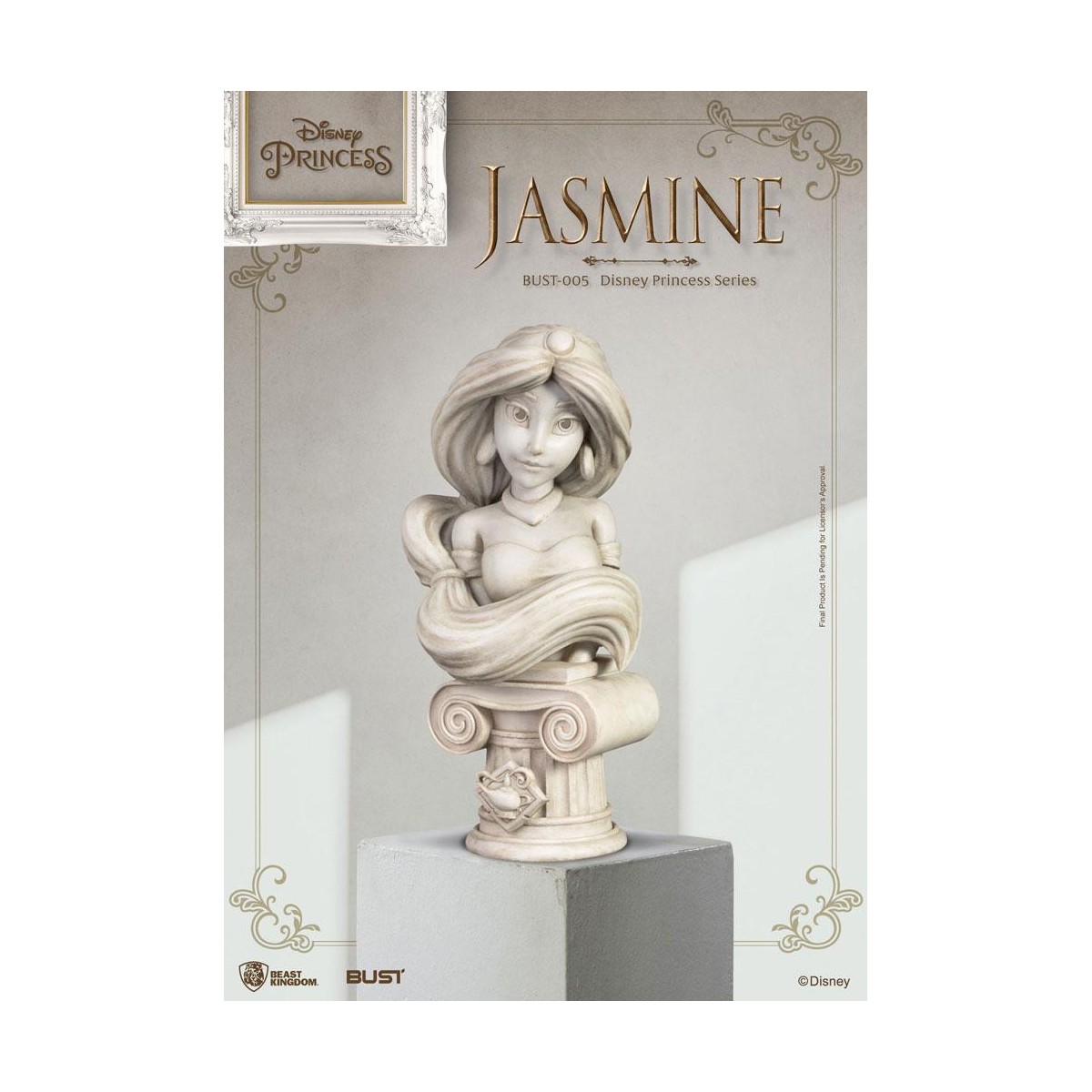 Beast Kingdom - Busto' Serie Princesas Disney - Jasmine - Aladdin