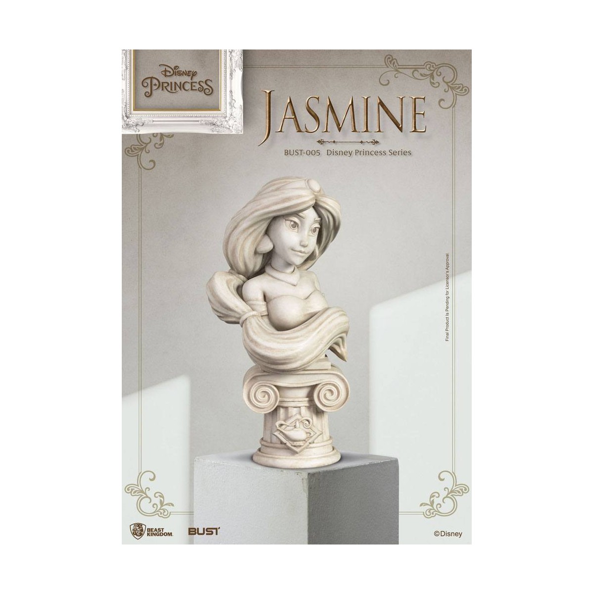 Beast Kingdom - Busto' Serie Princesas Disney - Jasmine - Aladdin