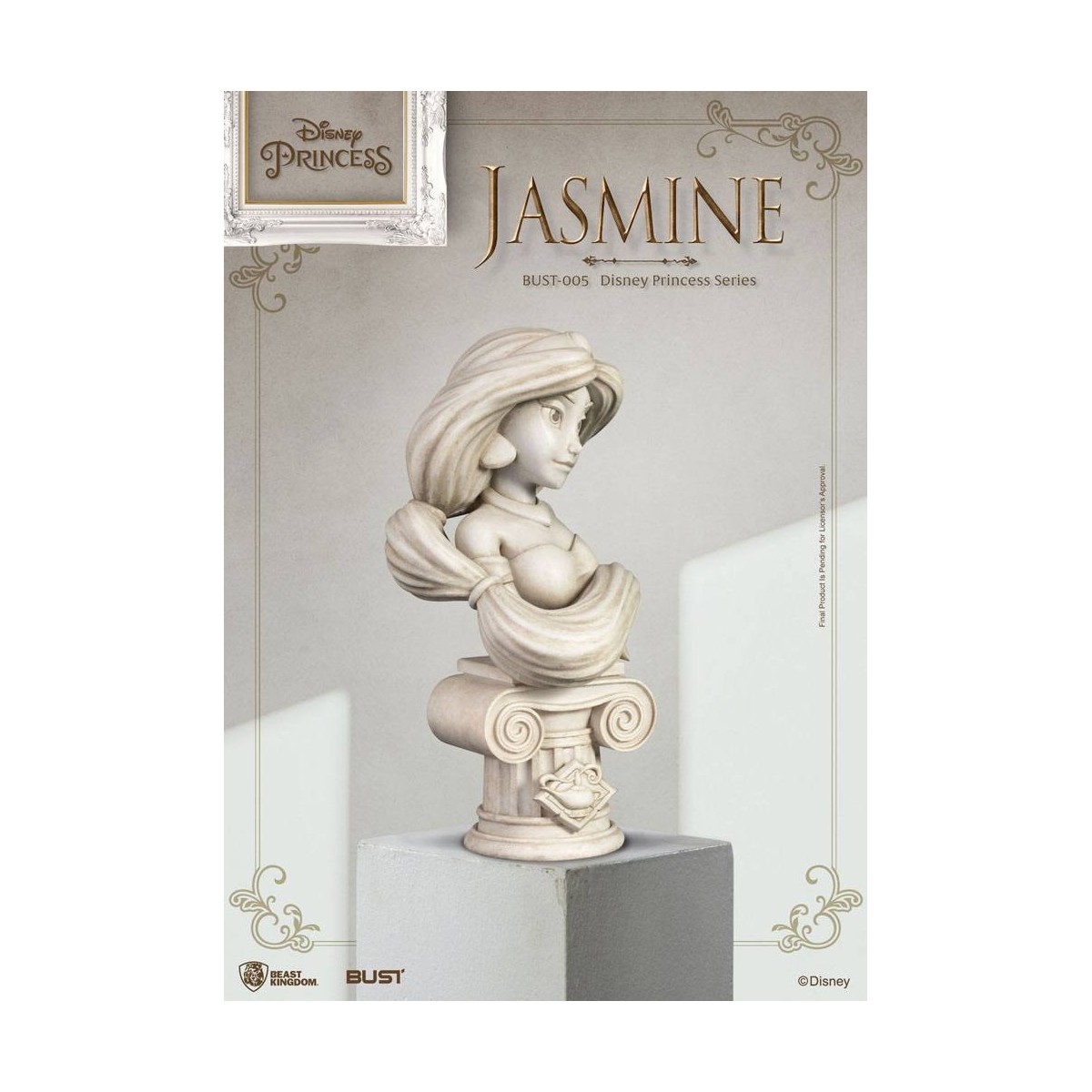 Beast Kingdom - Busto' Serie Princesas Disney - Jasmine - Aladdin