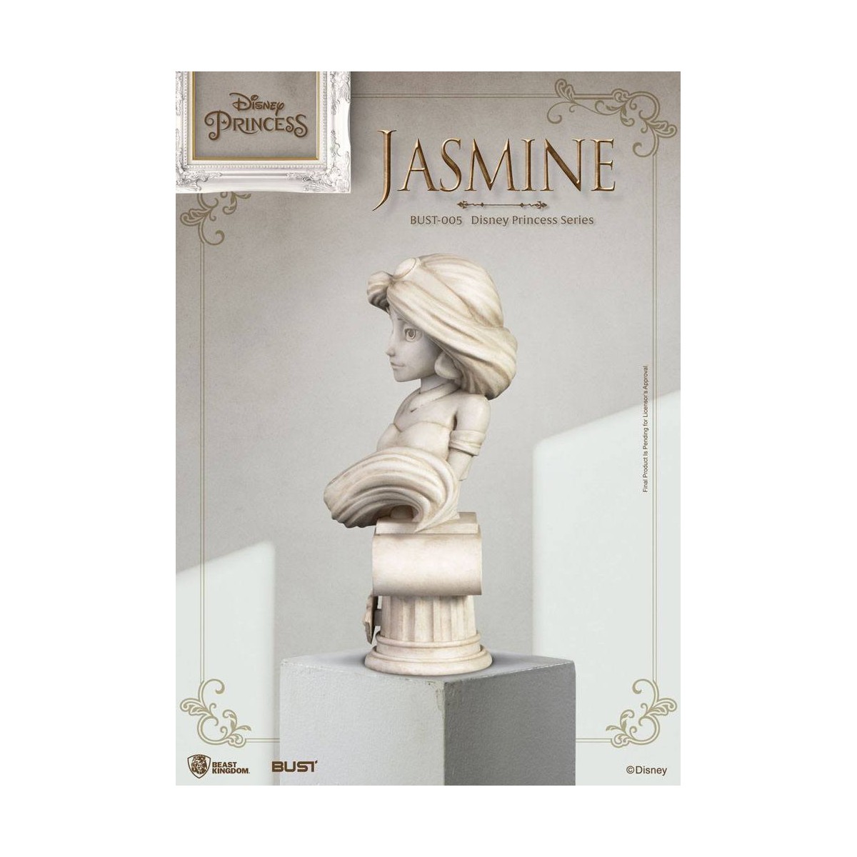 Beast Kingdom - Busto' Serie Princesas Disney - Jasmine - Aladdin