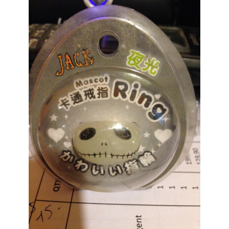 Nightmare Before Christmas Bague Jack Glow in the dark