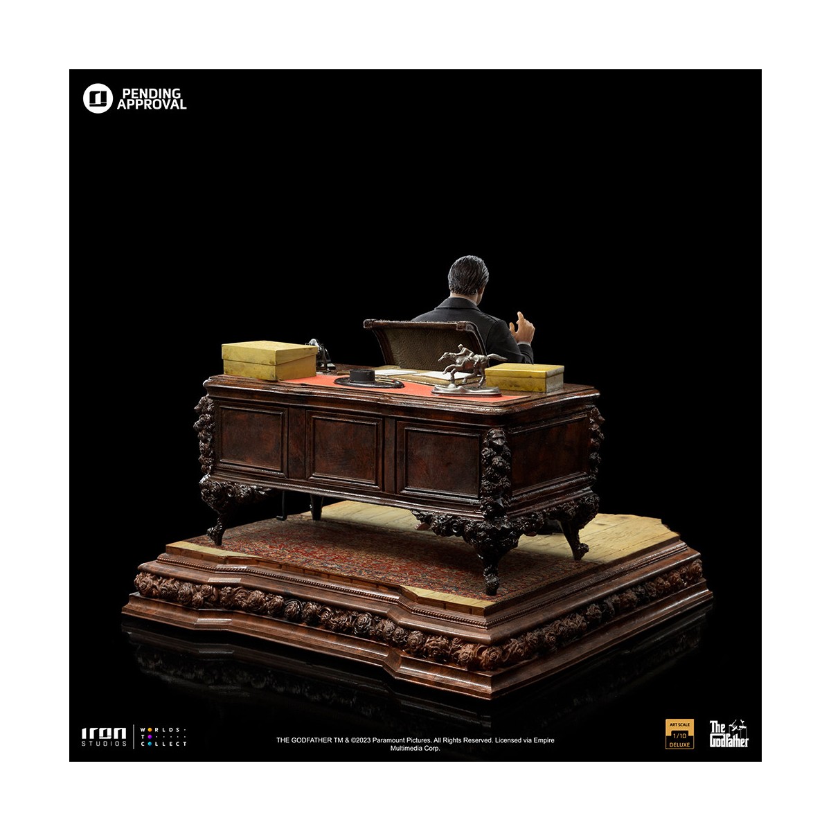 Iron Studios - El Padrino - Don Vito Corleone 1/10 Deluxe Art Scale