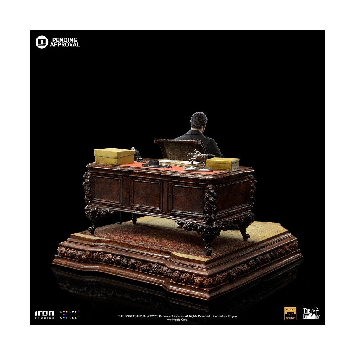Iron Studios - El Padrino - Don Vito Corleone 1/10 Deluxe Art Scale