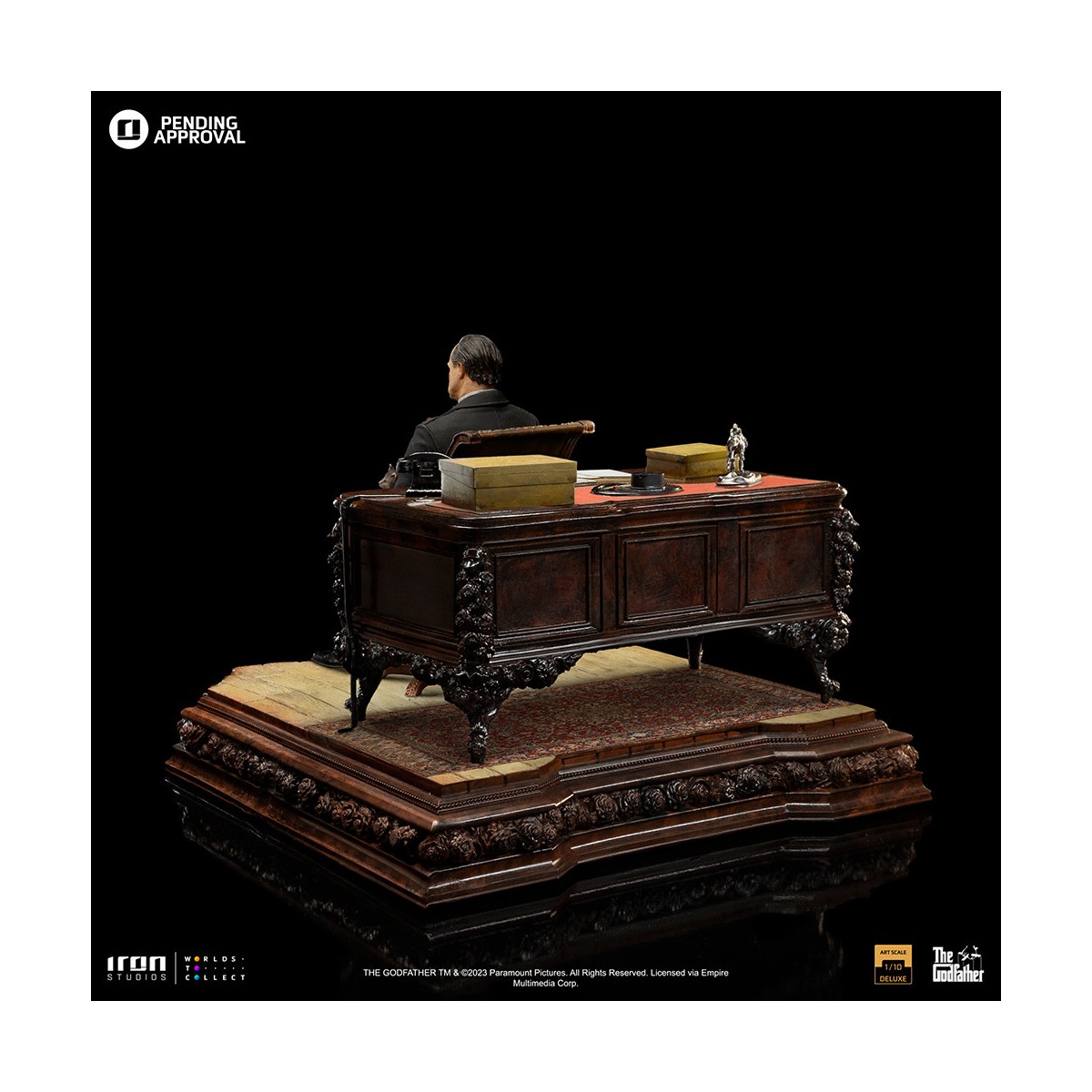 Iron Studios - El Padrino - Don Vito Corleone 1/10 Deluxe Art Scale