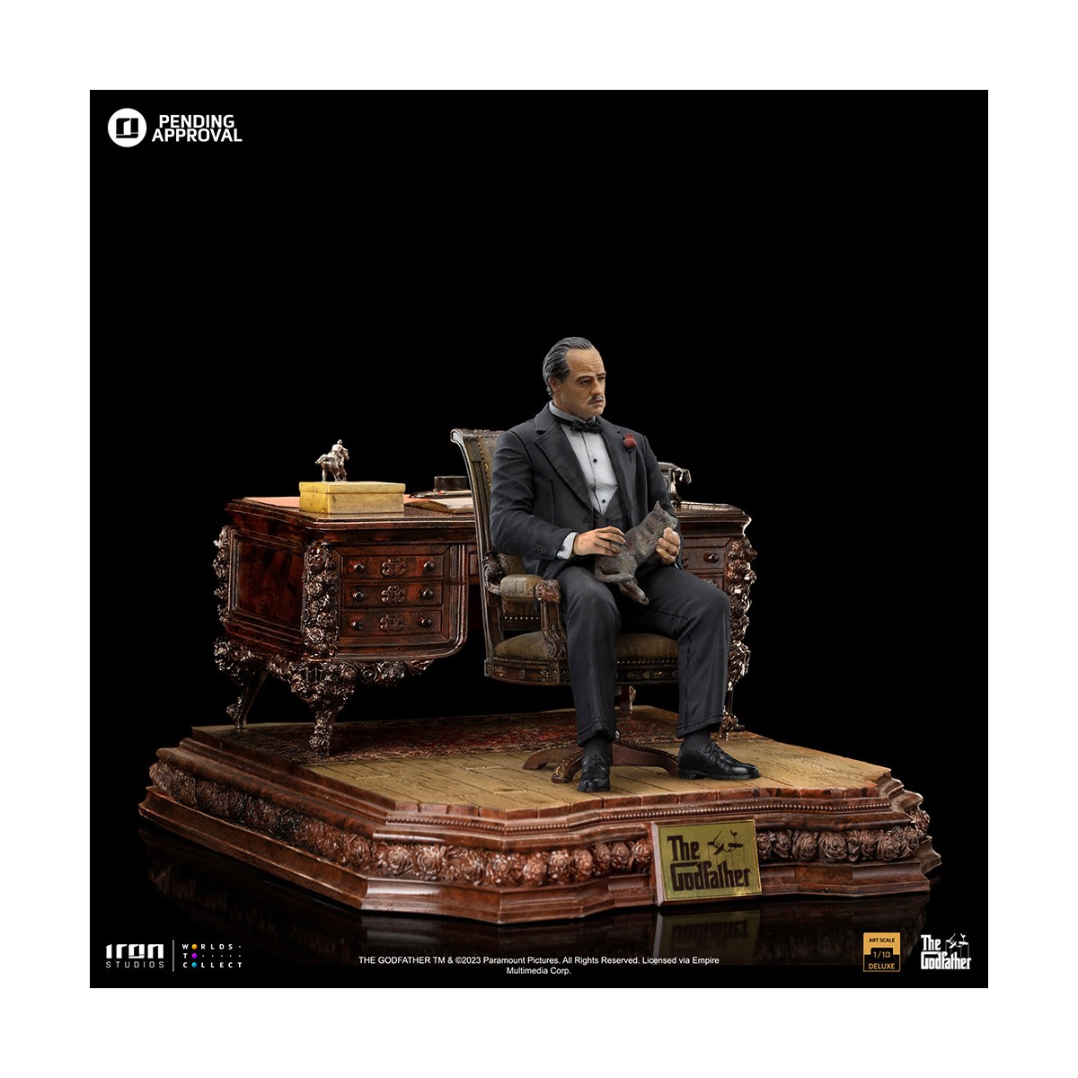 Iron Studios - El Padrino - Don Vito Corleone 1/10 Deluxe Art Scale