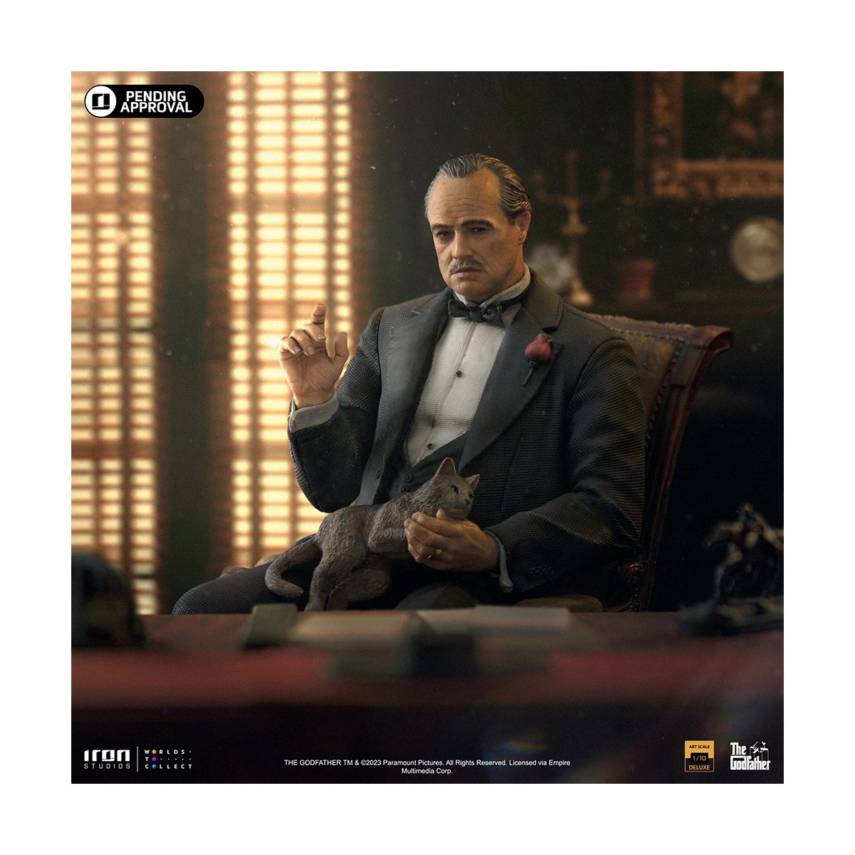 Iron Studios - El Padrino - Don Vito Corleone 1/10 Deluxe Art Scale