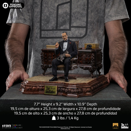 Iron Studios - El Padrino - Don Vito Corleone 1/10 Deluxe Art Scale