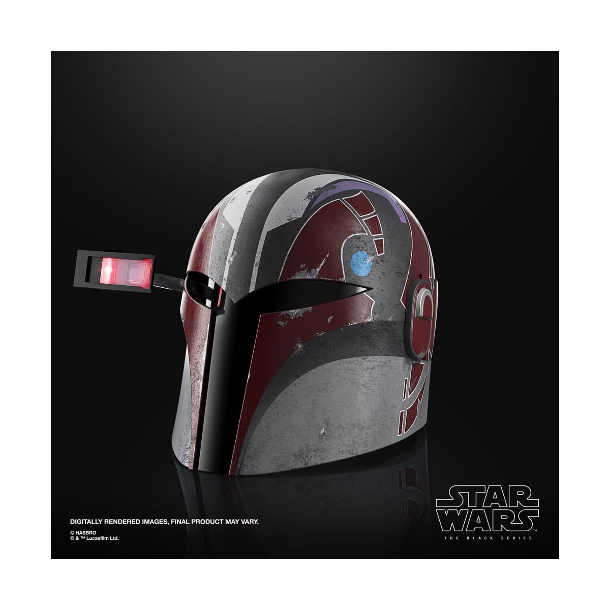 Casco electrónico Hasbro Star Wars Sabine Wren - Ahsoka