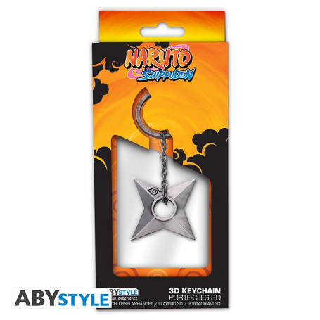 ABYstyle NARUTO SHIPPUDEN - "Shuriken Konoha" 3D llavero