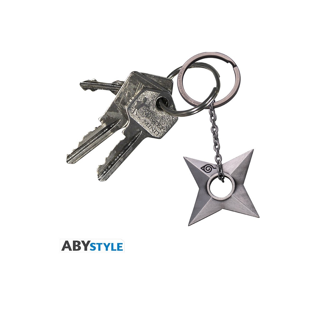 ABYstyle NARUTO SHIPPUDEN - "Shuriken Konoha" 3D llavero