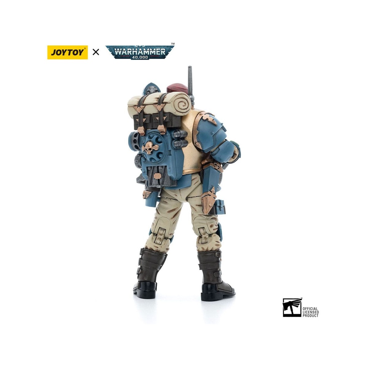 JoyToy Space Marines - Astra Militarum Tempestus - Escuadra Scions 55Th Kappic Eagles Grenadier 1/18 - Warhammer 40K