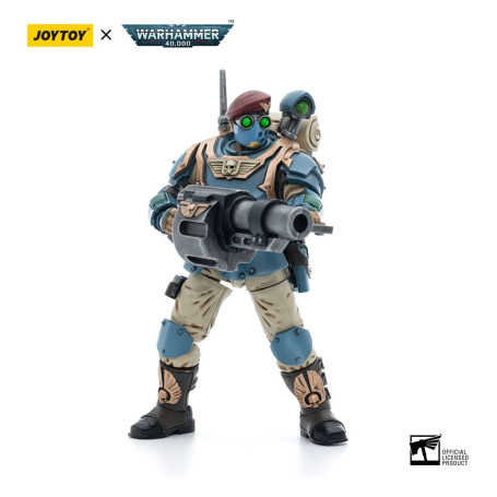 JoyToy Space Marines - Astra Militarum Tempestus - Escuadra Scions 55Th Kappic Eagles Grenadier 1/18 - Warhammer 40K
