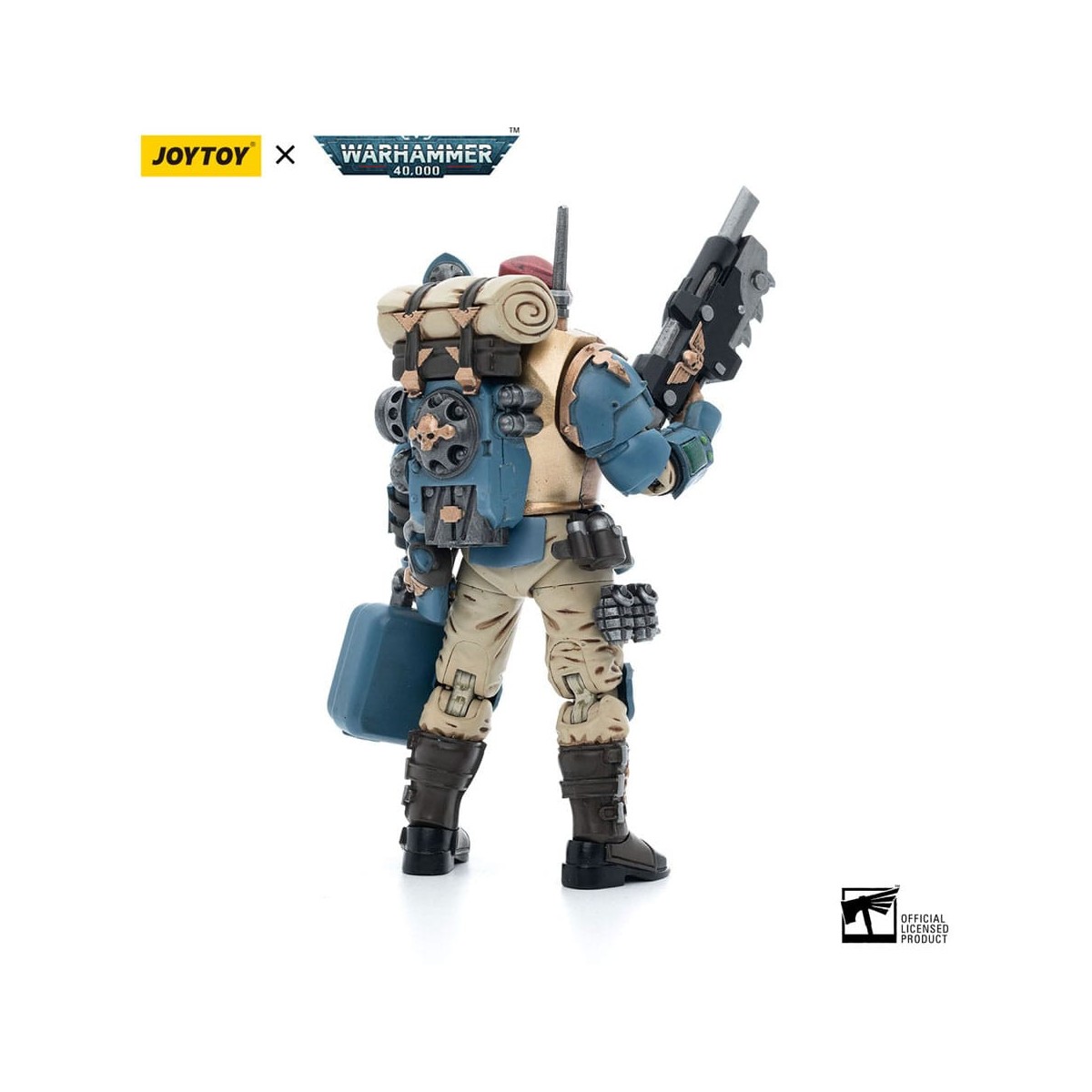 JoyToy Space Marines - Astra Militarum Tempestus - Escuadra Scions 55Th Kappic Eagles Medic 1/18 - Warhammer 40K