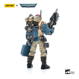 JoyToy Space Marines - Astra Militarum Tempestus - Escuadra Scions 55Th Kappic Eagles Medic 1/18 - Warhammer 40K