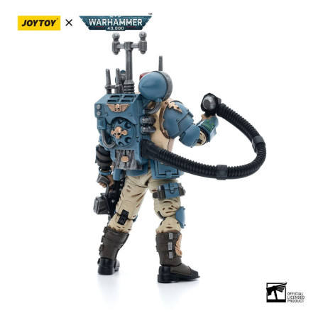JoyToy Space Marines - Astra Militarum Tempestus - Escuadra Scions 55Th Kappic Eagles Vox Operator 1/18 - Warhammer 40K