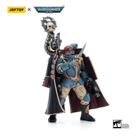 JoyToy Space Marines - Astra Militarum Tempestus - Escuadra Scions 55Th Kappic Eagles Tempestor Prime 1/18 - Warhammer 40K