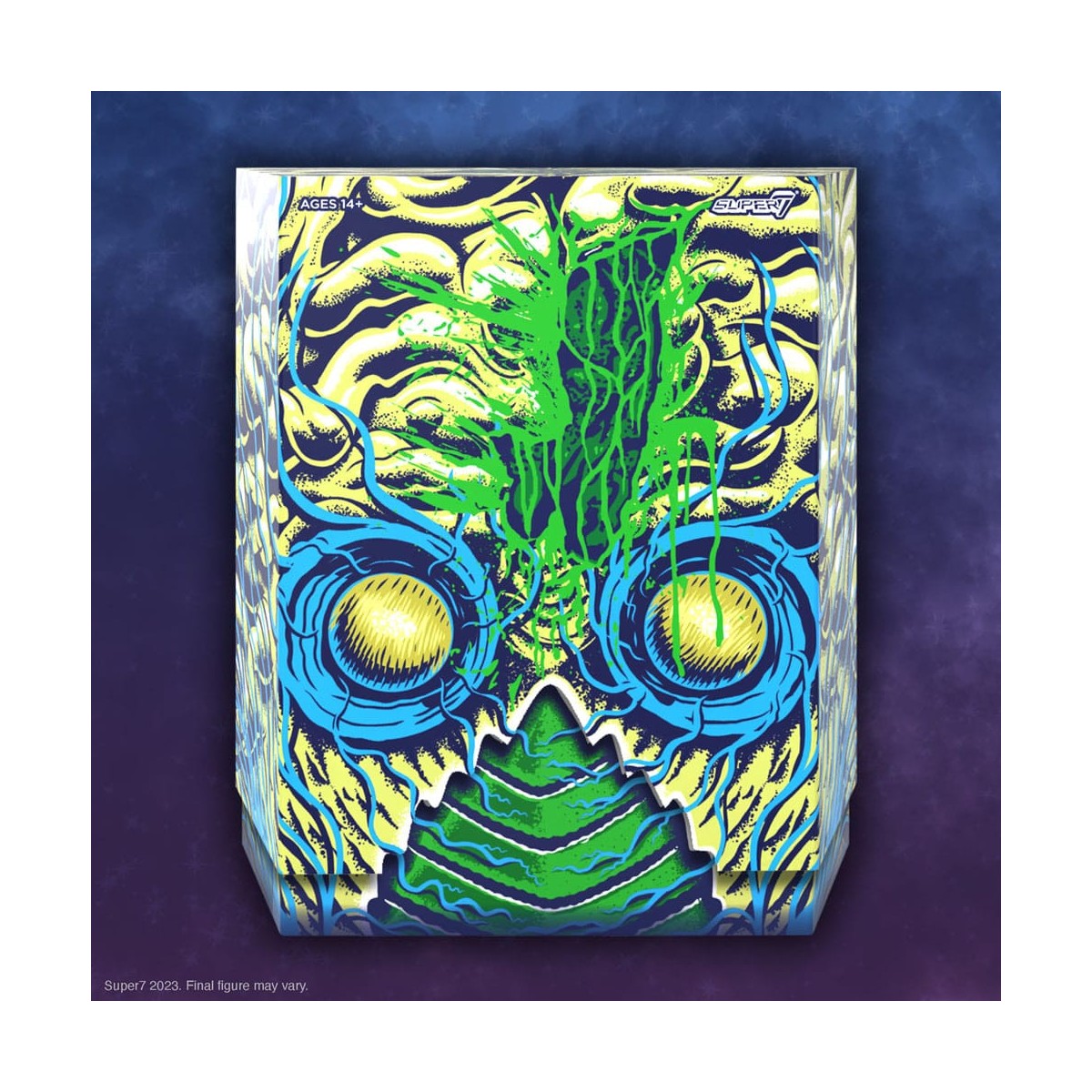 Super 7 - Monstruos Universales - Ultimates Metaluna Mutante Resplandor Azul (Brilla en la Oscuridad) Ola 2
