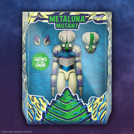 Super 7 - Monstruos Universales - Ultimates Metaluna Mutante Resplandor Azul (Brilla en la Oscuridad) Ola 2
