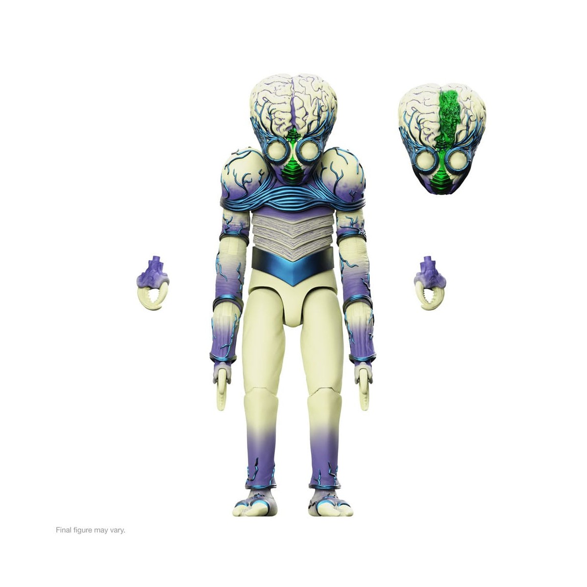 Super 7 - Monstruos Universales - Ultimates Metaluna Mutante Resplandor Azul (Brilla en la Oscuridad) Ola 2