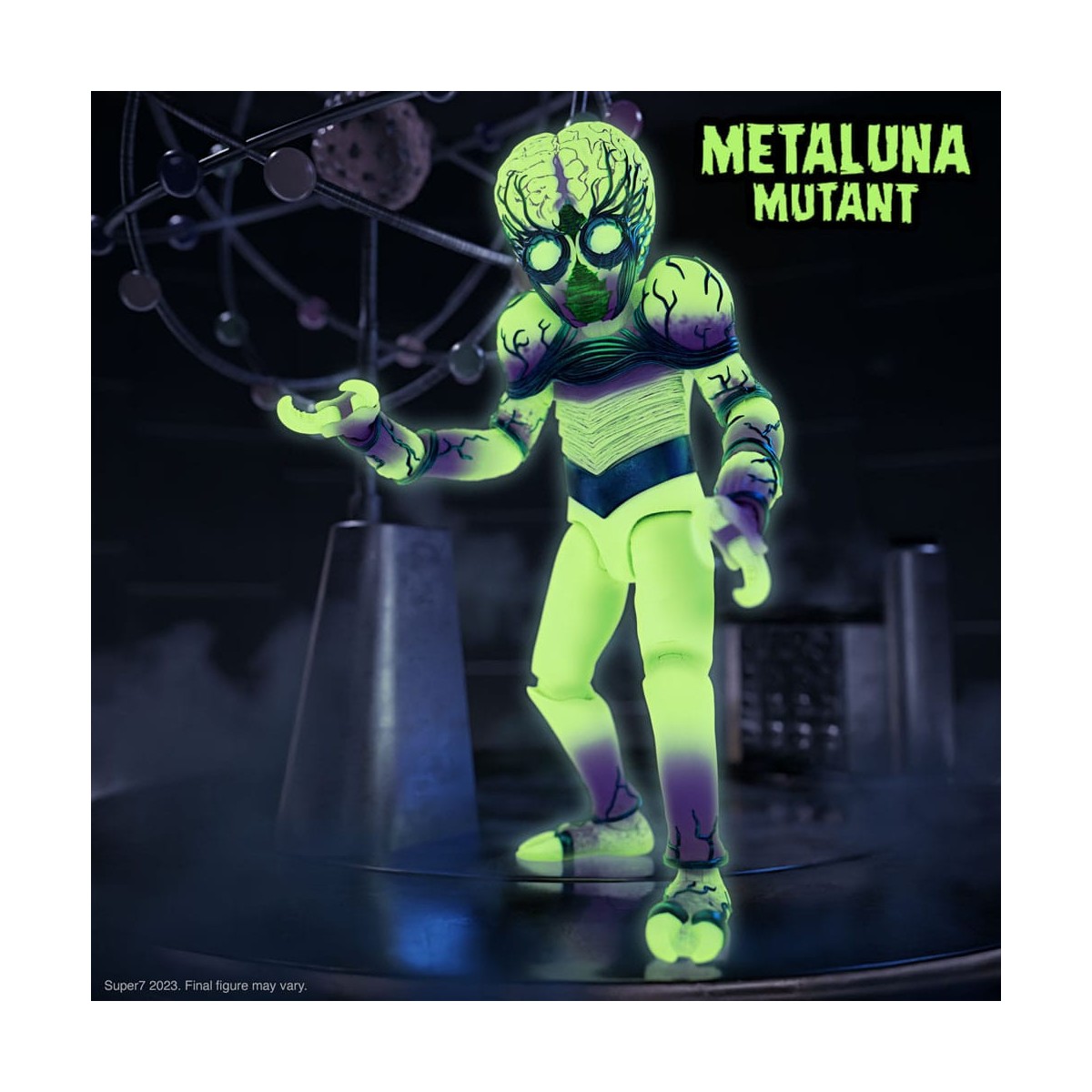Super 7 - Monstruos Universales - Ultimates Metaluna Mutante Resplandor Azul (Brilla en la Oscuridad) Ola 2