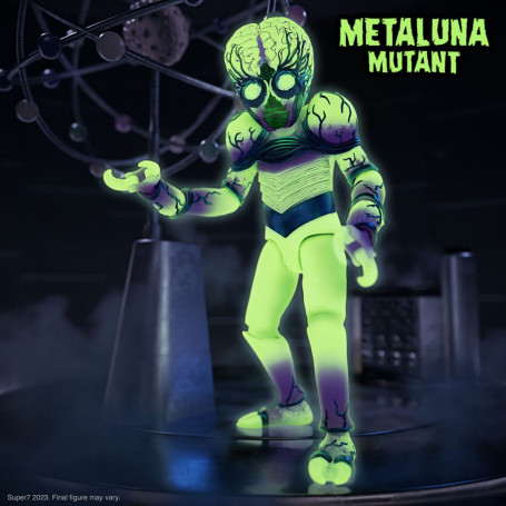 Super 7 - Monstruos Universales - Ultimates Metaluna Mutante Resplandor Azul (Brilla en la Oscuridad) Ola 2