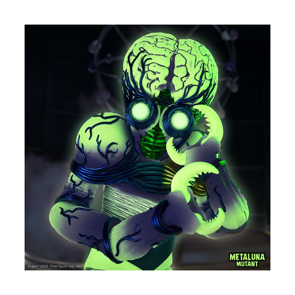 Super 7 - Monstruos Universales - Ultimates Metaluna Mutante Resplandor Azul (Brilla en la Oscuridad) Ola 2