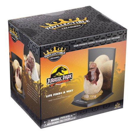 Noble Collection Toyllectible Treasure - Raptor Egg "Life Finds A Way" - Jurassic Park