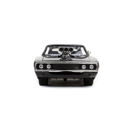 Jada Toys - Hollywood Rides - Fast & Furious - DOM'S DODGE CHARGER R/T 1970 Metals Diecast 