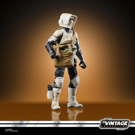 Hasbro - Star Wars La Colección Vintage - Speeder Bike, Scout Trooper y Grogu - El Mandaloriano