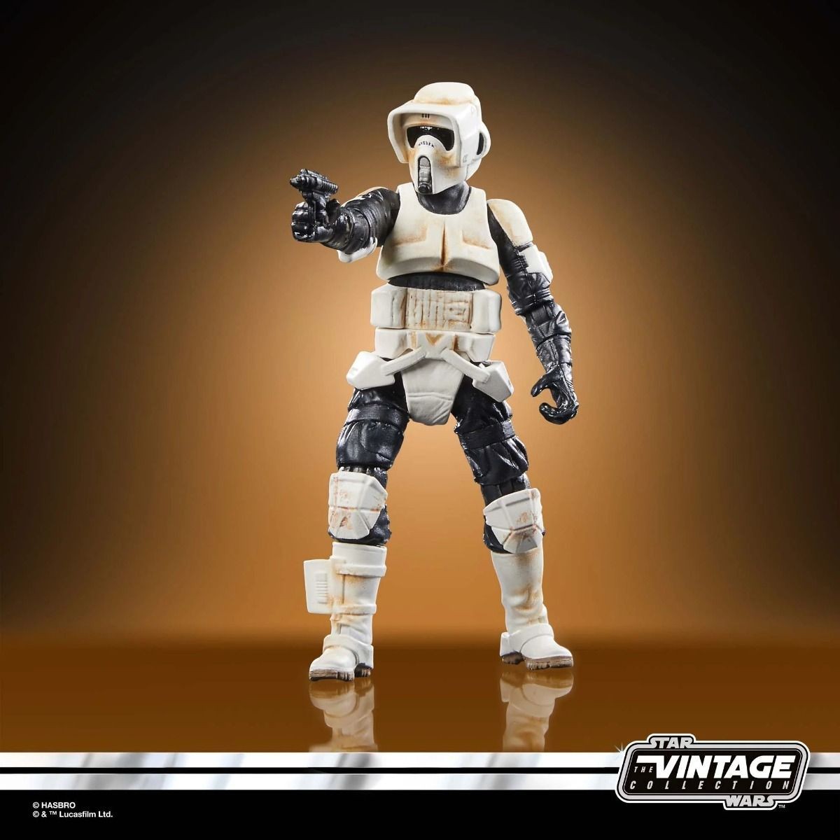 Hasbro - Star Wars La Colección Vintage - Speeder Bike, Scout Trooper y Grogu - El Mandaloriano