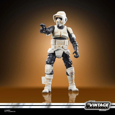 Hasbro - Star Wars La Colección Vintage - Speeder Bike, Scout Trooper y Grogu - El Mandaloriano