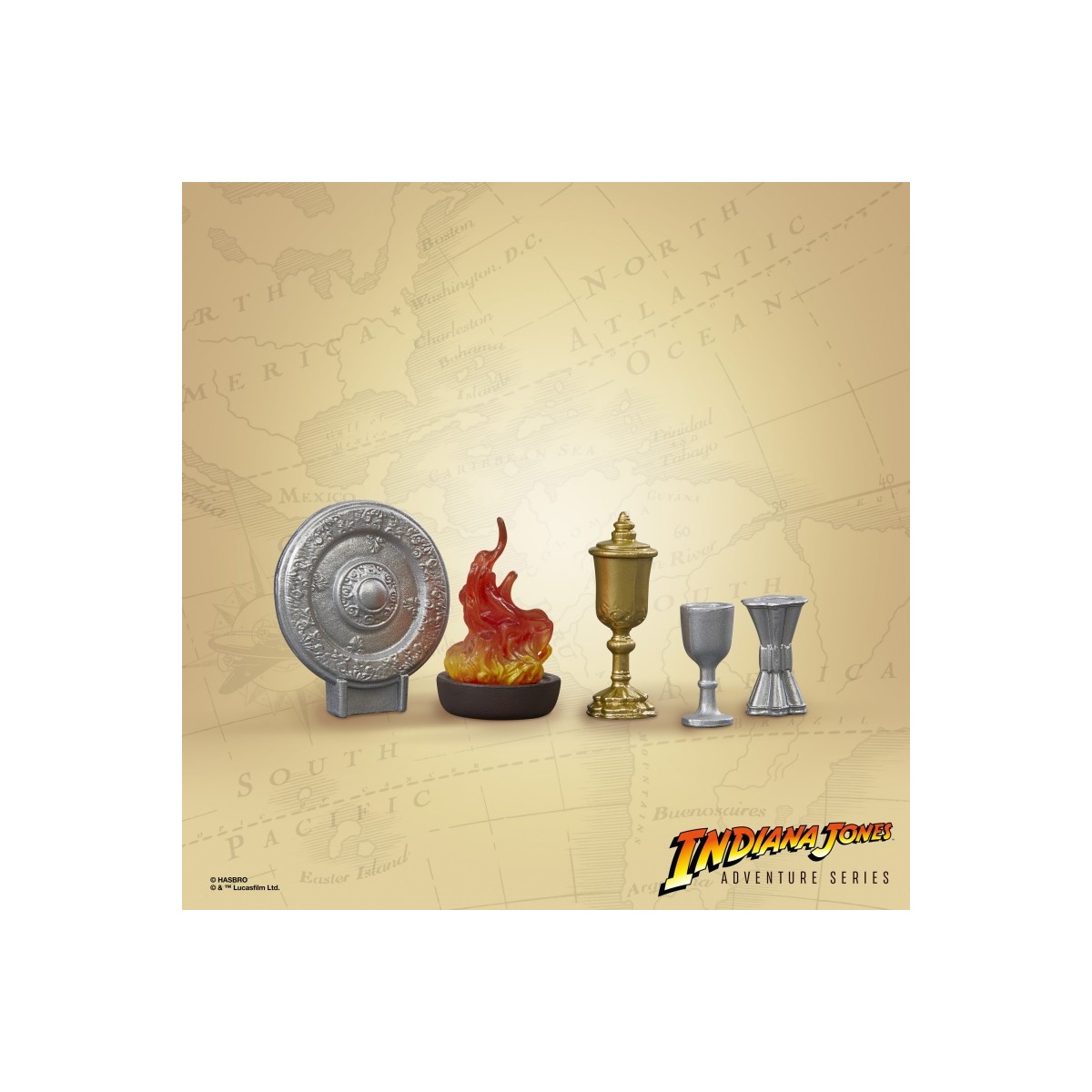Hasbro - Caballero del Grial - Indiana Jones Adventure Series: Indiana Jones y la Última Cruzada 1/12