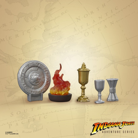 Hasbro - Caballero del Grial - Indiana Jones Adventure Series: Indiana Jones y la Última Cruzada 1/12