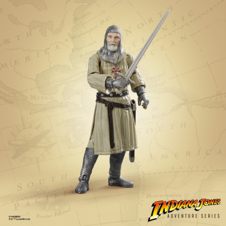 Hasbro - Caballero del Grial - Indiana Jones Adventure Series: Indiana Jones y la Última Cruzada 1/12