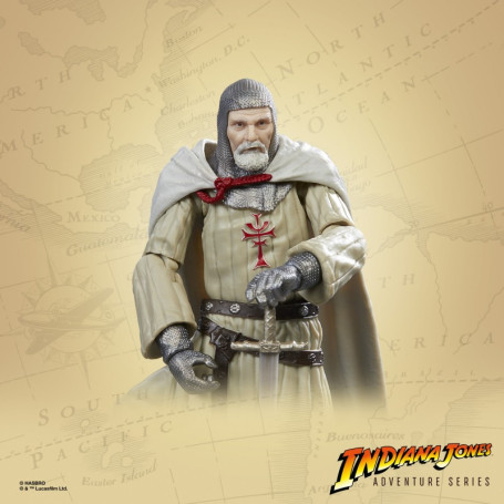 Hasbro - Caballero del Grial - Indiana Jones Adventure Series: Indiana Jones y la Última Cruzada 1/12