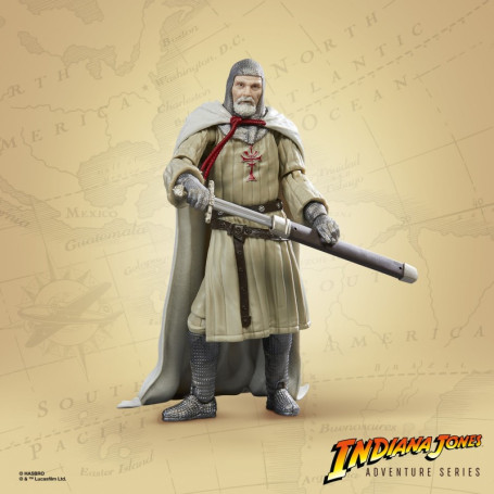 Hasbro - Caballero del Grial - Indiana Jones Adventure Series: Indiana Jones y la Última Cruzada 1/12