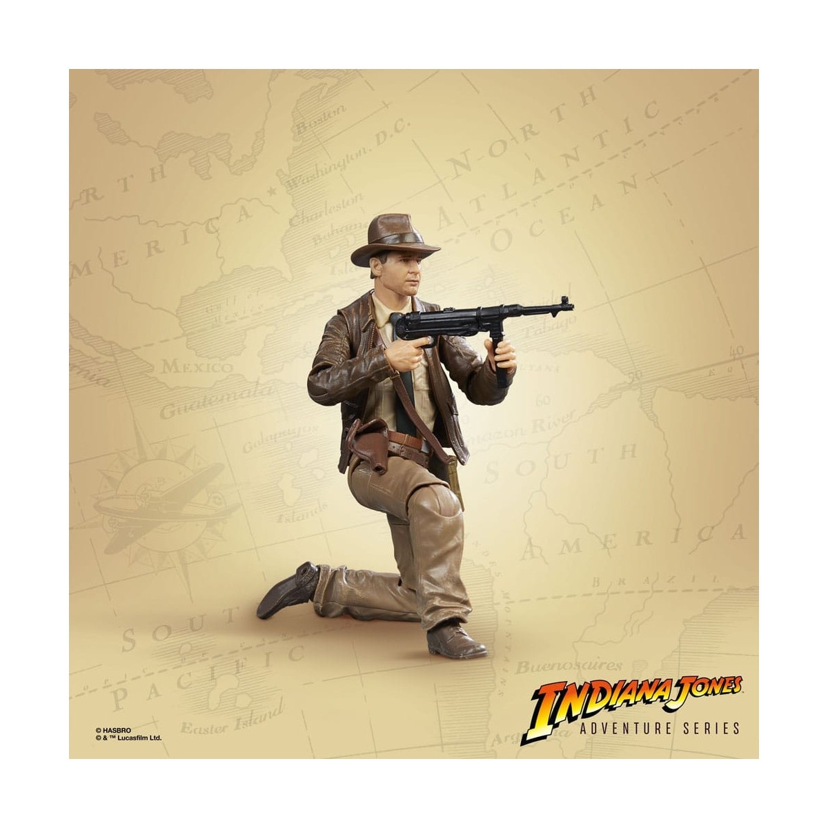 Hasbro - Indiana Jones - Serie Aventura Indiana Jones: Indiana Jones y la Última Cruzada 1/12