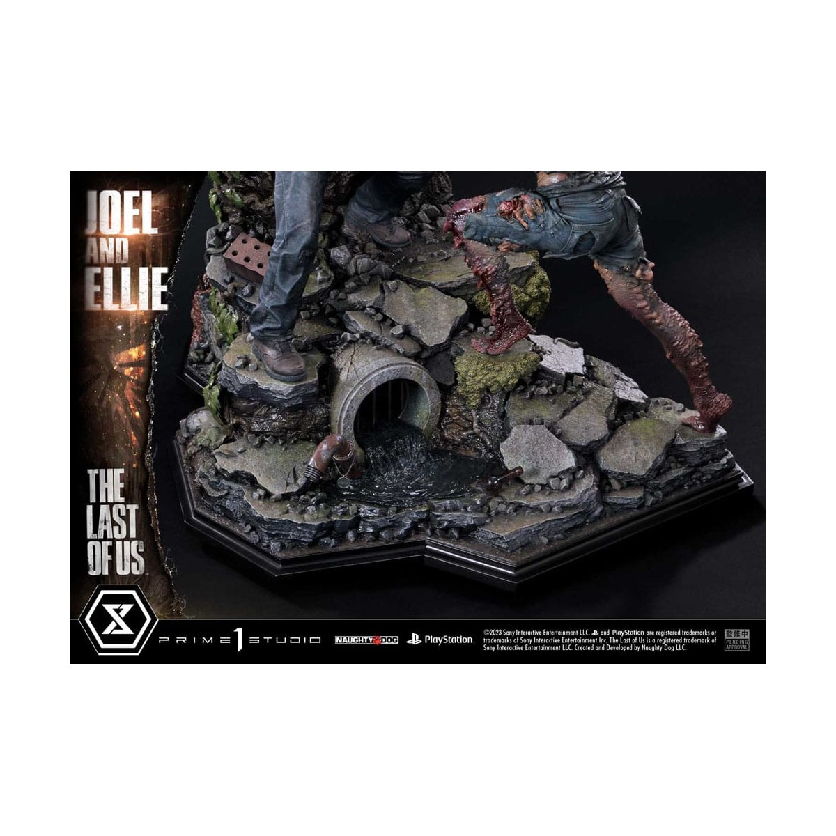 Prime 1 - Joel & Ellie Deluxe Bonus Version (The Last of Us Part I) 1/4 Ultimate Premium Masterline Series