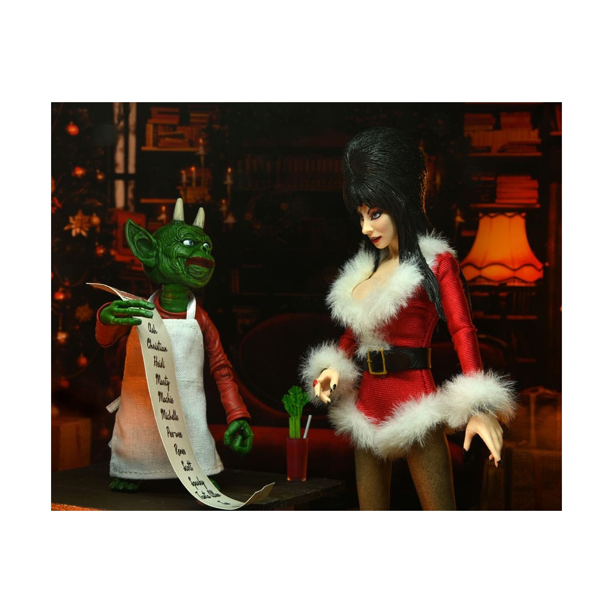 Neca - Elvira Mistress of the Dark - Acojonante Navidad Elvira Retro Cloth