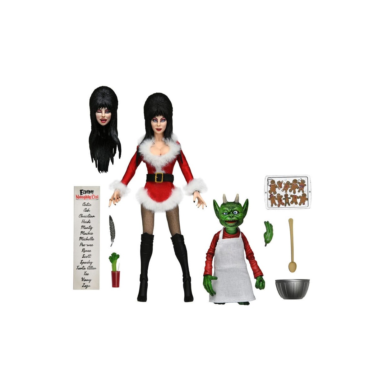 Neca - Elvira Mistress of the Dark - Acojonante Navidad Elvira Retro Cloth