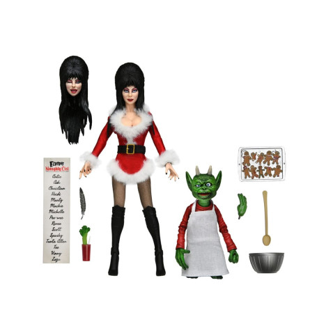 Neca - Elvira Mistress of the Dark - Acojonante Navidad Elvira Retro Cloth