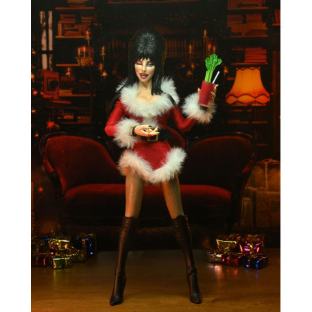 Neca - Elvira Mistress of the Dark - Acojonante Navidad Elvira Retro Cloth