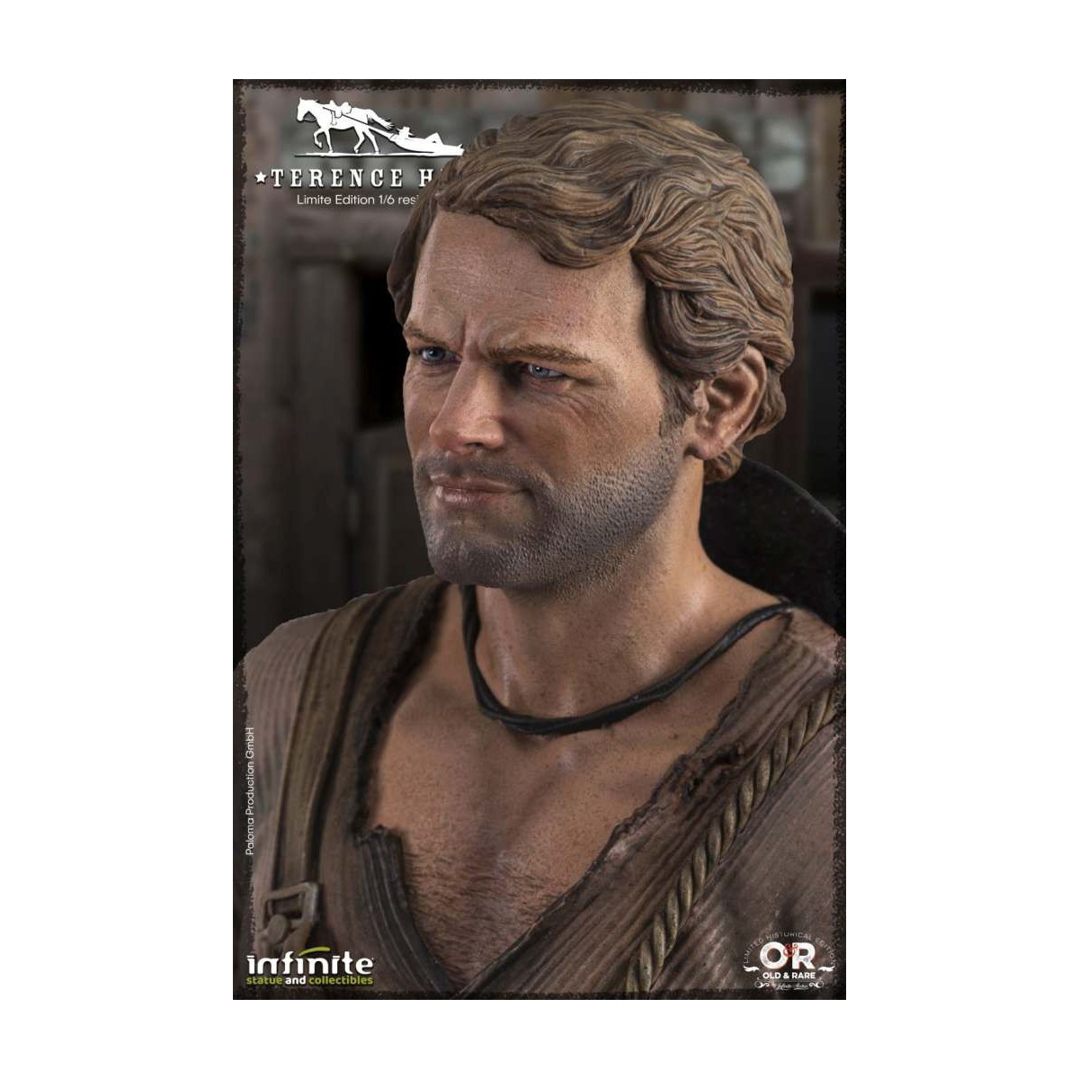 Infinite Statue - Terence hill - OLD&RARE 1/6 Estatua de Resina