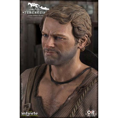 Infinite Statue - Terence hill - OLD&RARE 1/6 Estatua de Resina